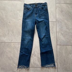 MOTHER Insider Crop Step Fray Jeans